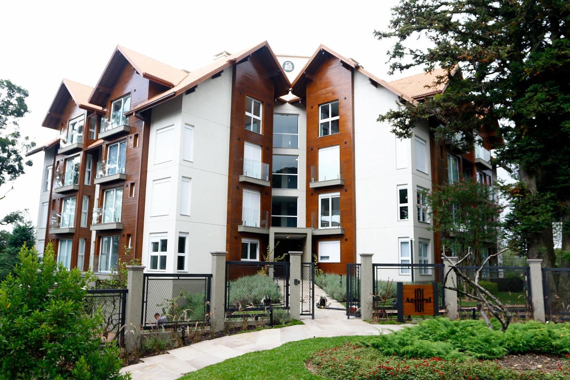 Luxuoso Apartamento Em Gramado - 2 Suites Екстериор снимка